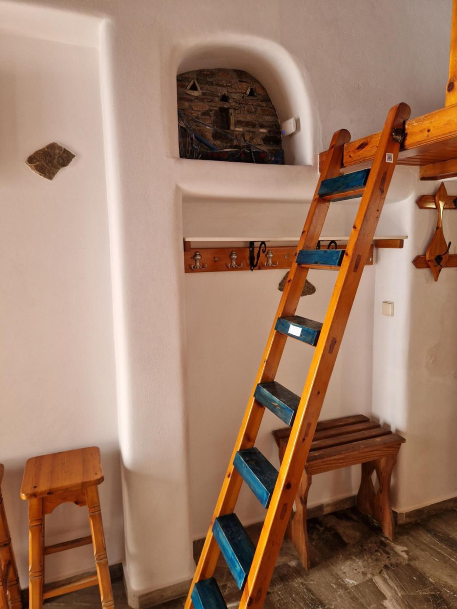 Bright & Relaxing Loft With Attic Room In The Heart Of Mykonos City Mykonos Town Quarto foto