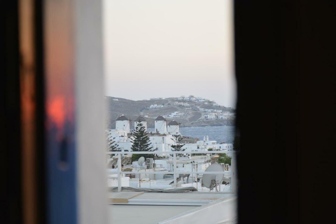 Bright & Relaxing Loft With Attic Room In The Heart Of Mykonos City Mykonos Town Exterior foto